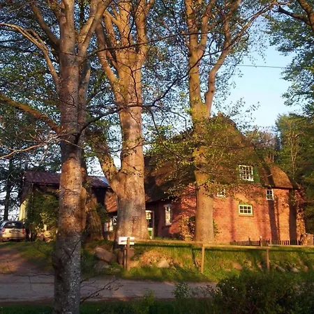 Romantic Thatched Roof House Schnarup-Thumby
